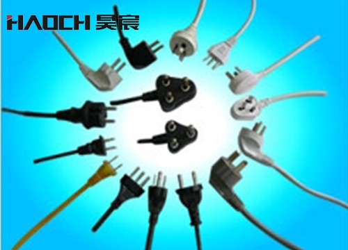 Various types of AC plug molds